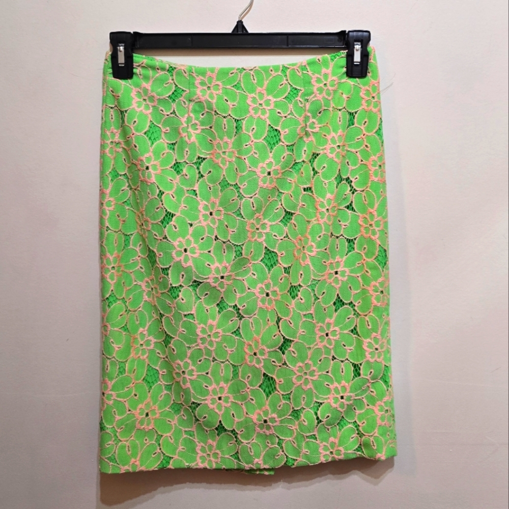 Multicolored cotton skirt
